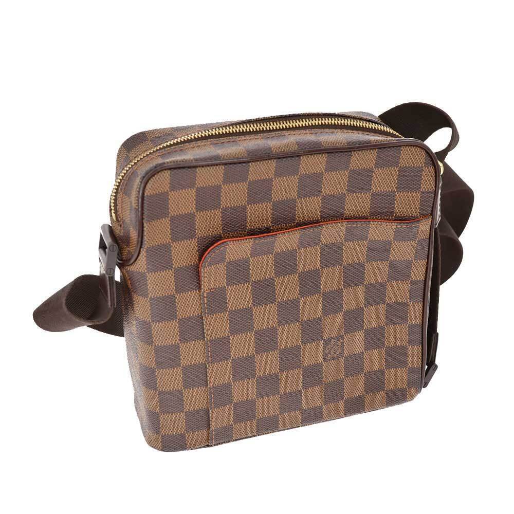 Louis Vuitton Olaf Shoulder Bag Brown Damier